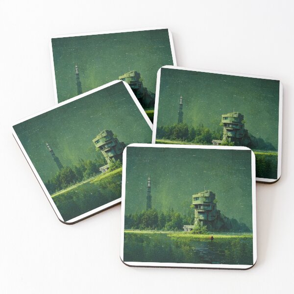 Item preview, Post Soviet lake front designed and sold by michiokepler.