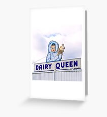 eskimo girl Greeting Card