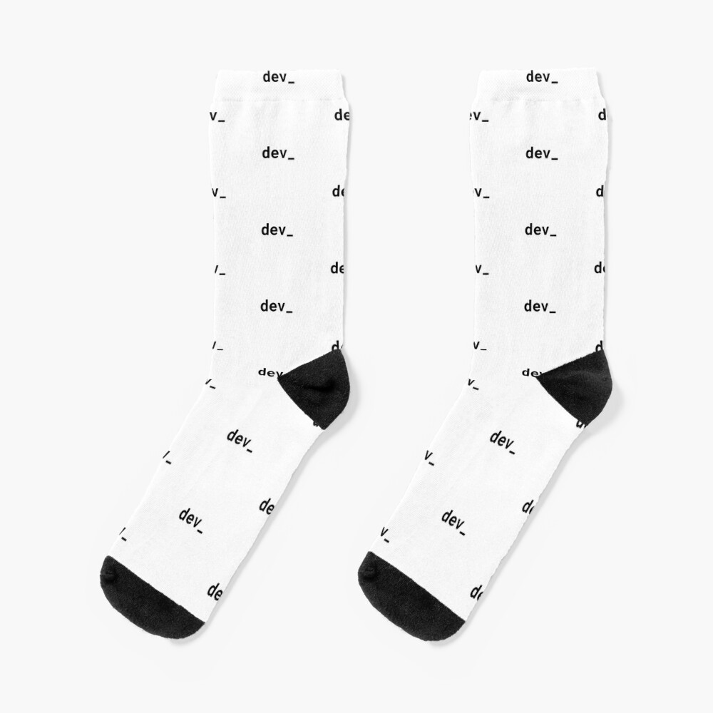 Item preview, Socks designed and sold by developer-gifts.