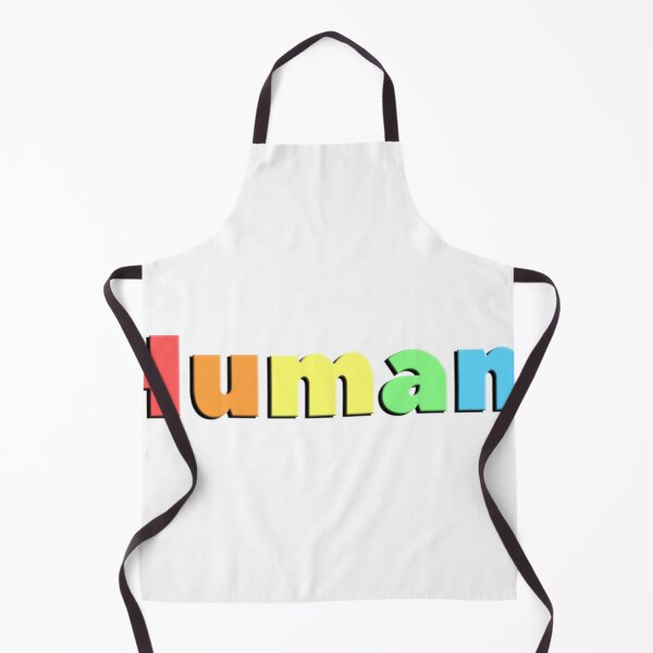 Item preview, Human Pride Flag Gay Rainbow Lettering designed and sold by kosmicwaffle.