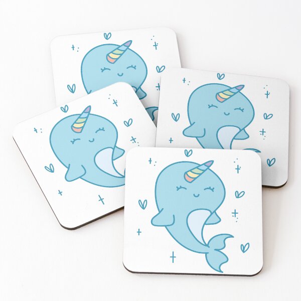 Item preview, Kawaii Narwhal designed and sold by kapiks.