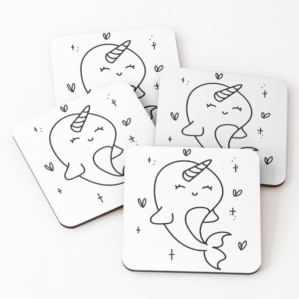 Item preview, Kawaii Narwhal designed and sold by kapiks.
