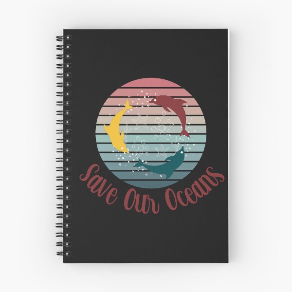 Item preview, Vintage Sunset Save Our Oceans designed and sold by HappyLifeCreate.