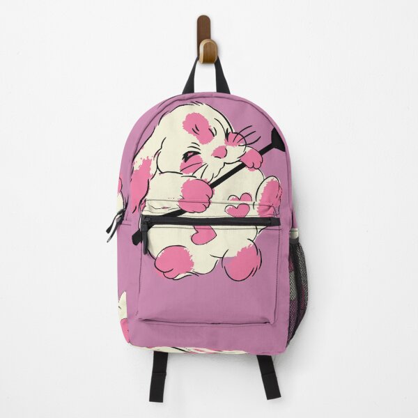 Item preview, cute kawaii pink bunny funny bunny designed and sold by XXgooddeedXX.