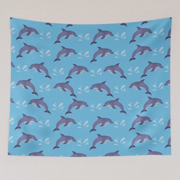 Item preview, Cute Dolphin Pattern  designed and sold by 37jlee.