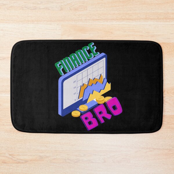Item preview, Finance Bro, for financial markets lovers designed and sold by NoetherSym.