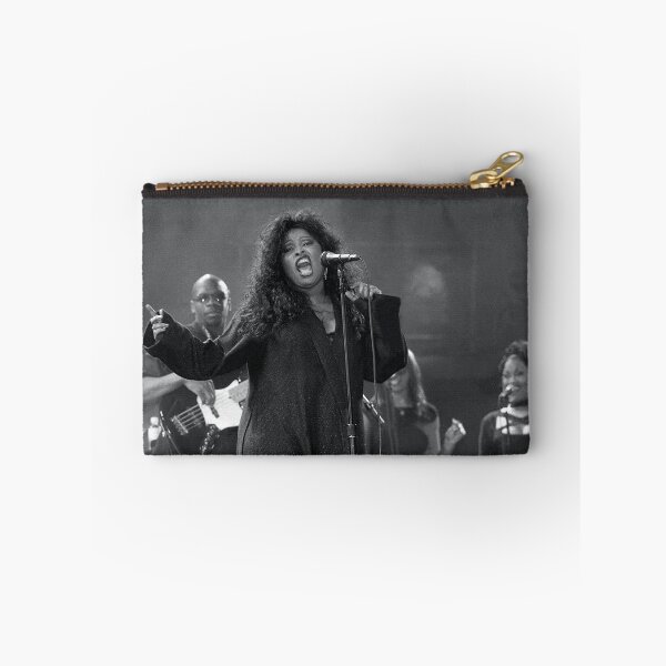Item preview, Chaka Kahn - BW Photograph designed and sold by ConcertImages.