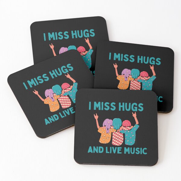 Item preview, I Miss Hugs and Live Music designed and sold by Davestre.