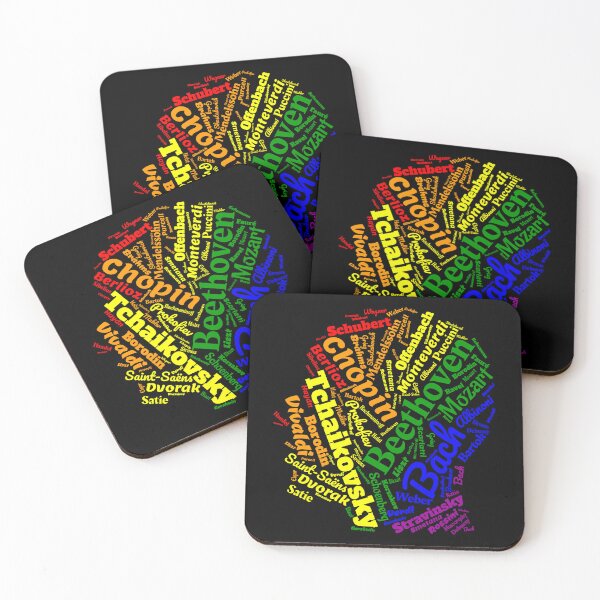 Item preview, 50 Composers - human shape designed and sold by Musicianst0re.