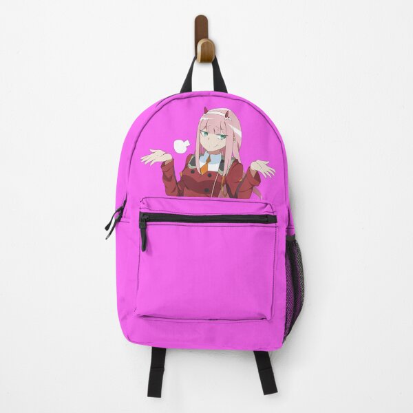Item preview, ZeroTwo Shrugging Anime Girl designed and sold by kosmicwaffle.