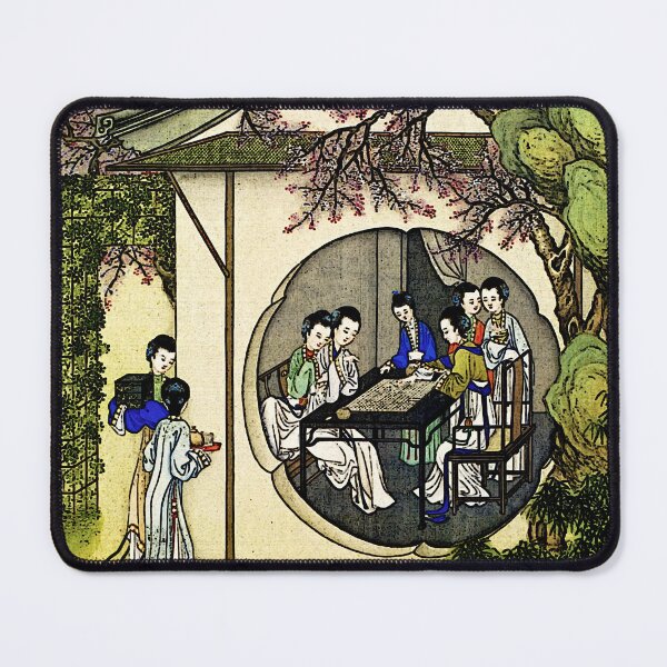 Item preview, Ladies of the Court Playing Go in the Garden | Go | Igo | Baduk | Weiqi designed and sold by DastardLee.