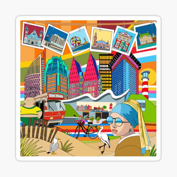 Item preview, The Hague, Den Haag, Holland, Nederland designed and sold by Mirjam Griffioen.