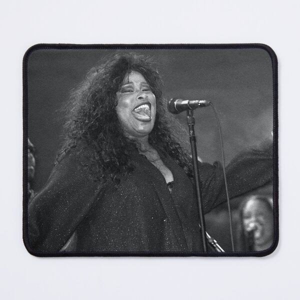 Item preview, Chaka Kahn - BW Photograph designed and sold by ConcertImages.