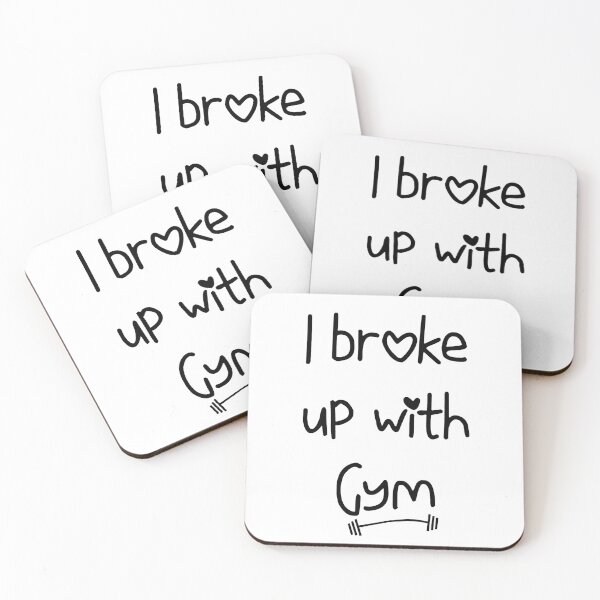 Item preview, I Broke Up With Gym designed and sold by magentasponge.