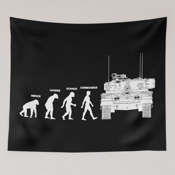 Item preview, The comic crew of the Chieftain tank designed and sold by FAawRay.