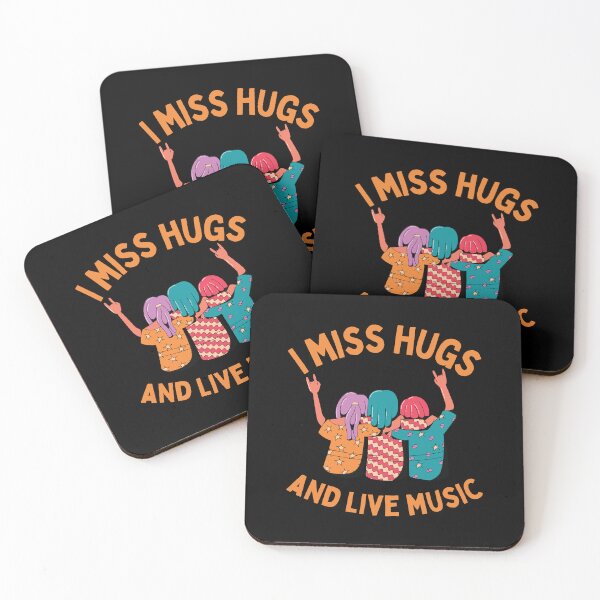 Item preview, I Miss Hugs and Live Music designed and sold by Davestre.