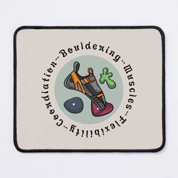 Item preview, Rock climbing, Rock, Climber, Climb, Bouldering Gift designed and sold by BronikowskiART.