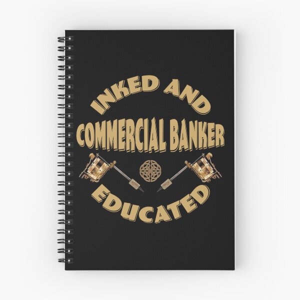 Item preview, INKED AND EDUCATED COMMERCIAL BANKER designed and sold by sobriowslen.