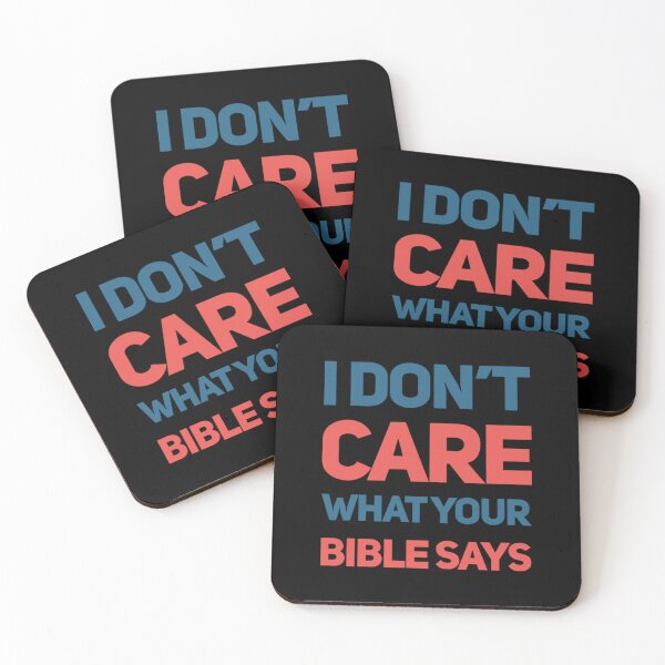 Item preview, I Don't Care What Your Bible Says designed and sold by americanbogan.