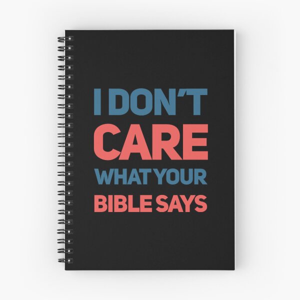Item preview, I Don't Care What Your Bible Says designed and sold by americanbogan.
