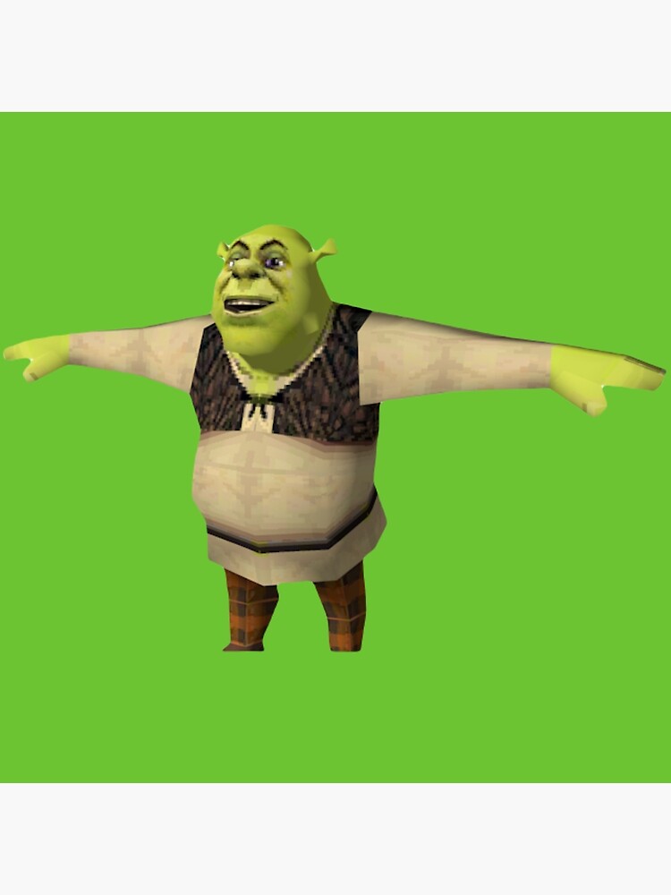 T posing Shrek : r/Shrek