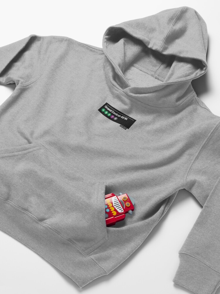 Thumbnail 4 of 5, Kids Pullover Hoodie, Grand Central-42 St designed and sold by MTA-NY.