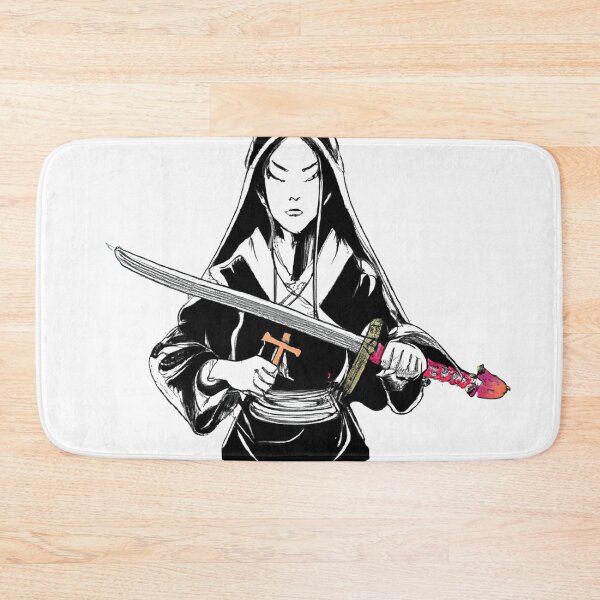 Item preview, "Tsumugi" Japanese Samurai Nun designed and sold by brandonpickus.