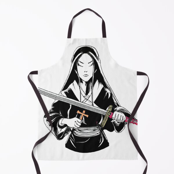 Item preview, "Tsumugi" Japanese Samurai Nun designed and sold by brandonpickus.
