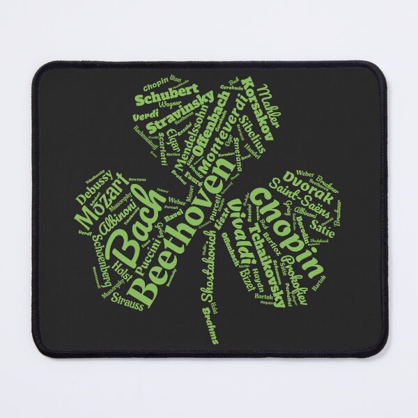 Item preview,  50 Composers - clover shape designed and sold by Musicianst0re.