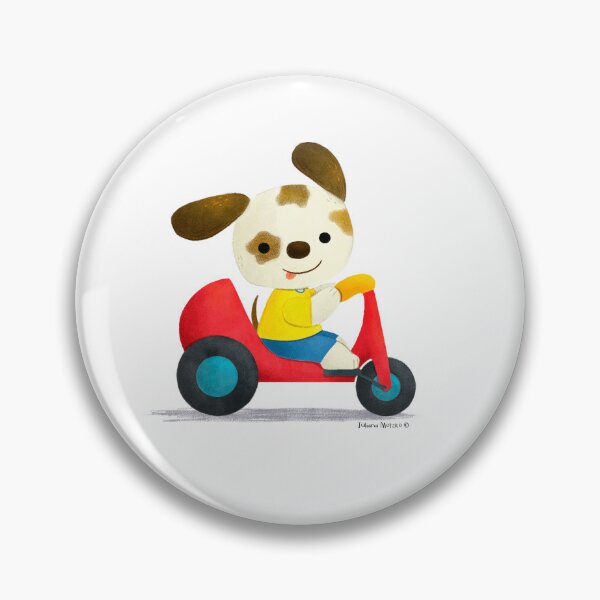 Item preview, Puppy on a tricycle designed and sold by julianamotzko.