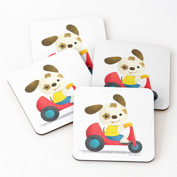 Item preview, Puppy on a tricycle designed and sold by julianamotzko.