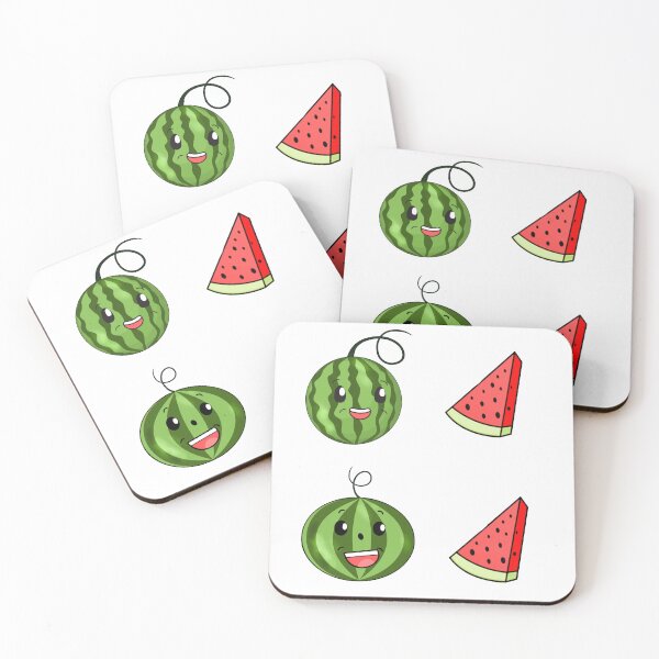 Item preview, Cute Watermelon Faces and Slices designed and sold by teledesign.