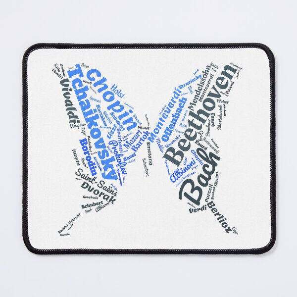 Item preview, 50 Composers - butterfly shape designed and sold by Musicianst0re.