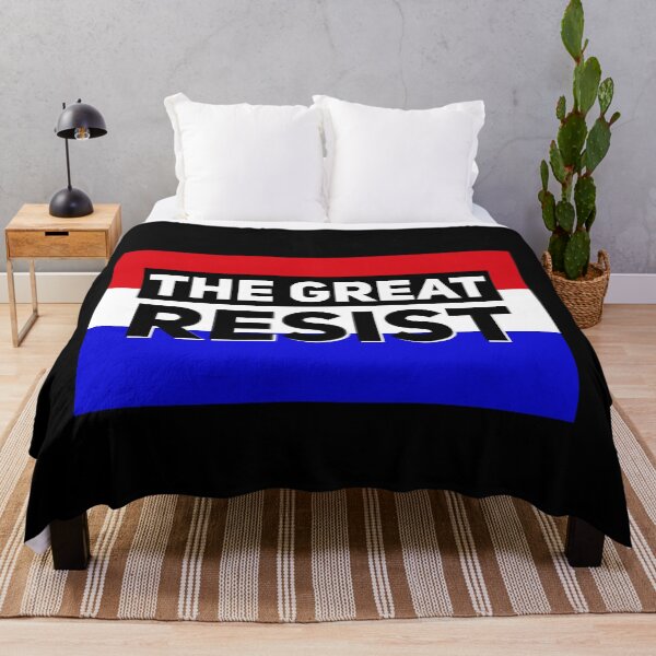 Item preview, THE GREAT RESIST UPSIDE DOWN DUTCH FLAG designed and sold by GraffitiBomberZ.