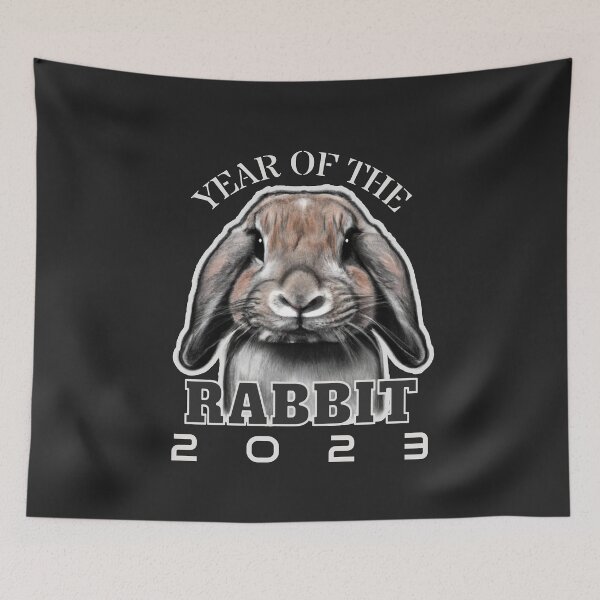Item preview, Year of the Rabbit 2023 designed and sold by Decamegashop.
