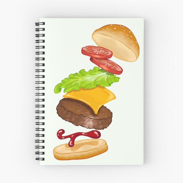Item preview, Free Fall Burger designed and sold by emilyhattonillu.