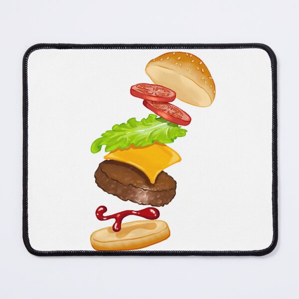 Item preview, Free Fall Burger designed and sold by emilyhattonillu.