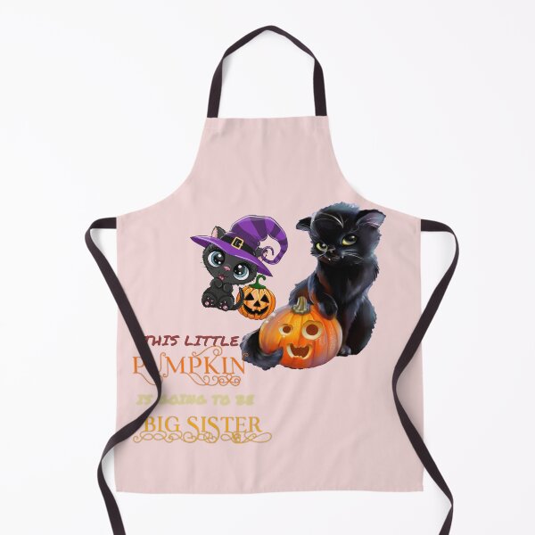 Item preview, This Little Pumpkin Is Going To Be Big Sister,Cat Pumpkin Treats designed and sold by Vittorio-23.