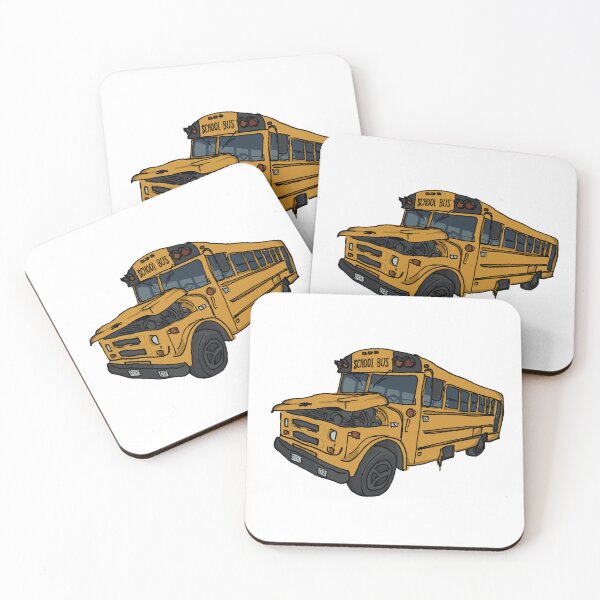 Item preview, Yellow School Bus | Rusty Old Bus designed and sold by Orloff.