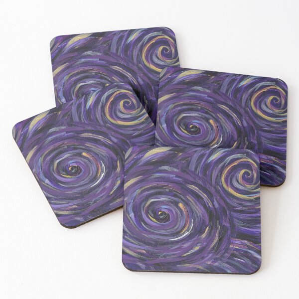 Item preview, Purple Starry Night  designed and sold by ReneeDixonArt.
