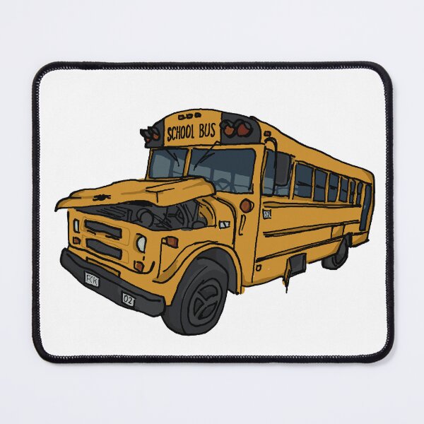 Item preview, Yellow School Bus | Rusty Old Bus designed and sold by Orloff.