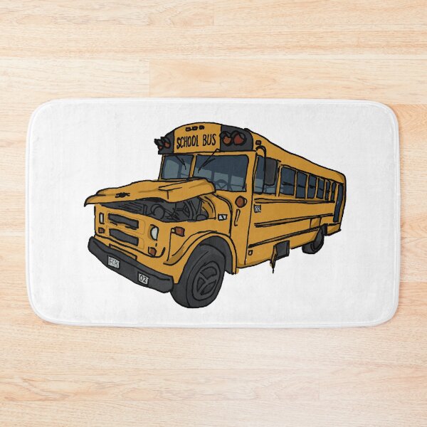 Item preview, Yellow School Bus | Rusty Old Bus designed and sold by Orloff.