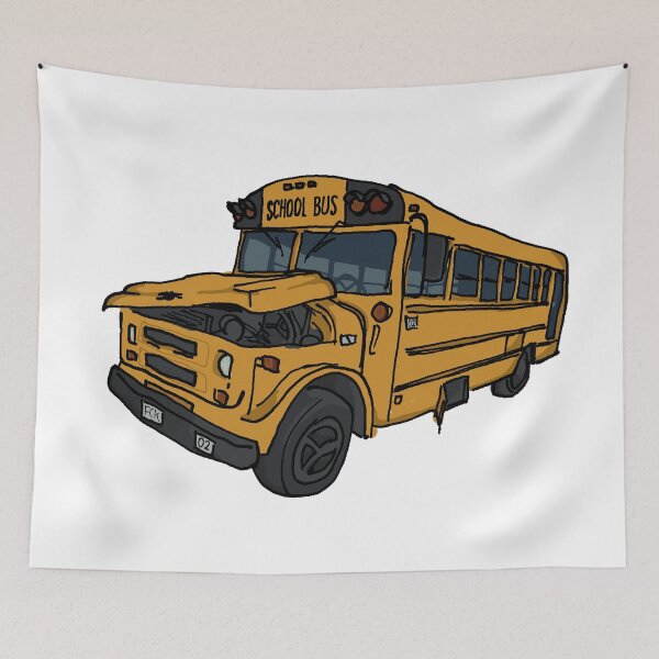 Item preview, Yellow School Bus | Rusty Old Bus designed and sold by Orloff.