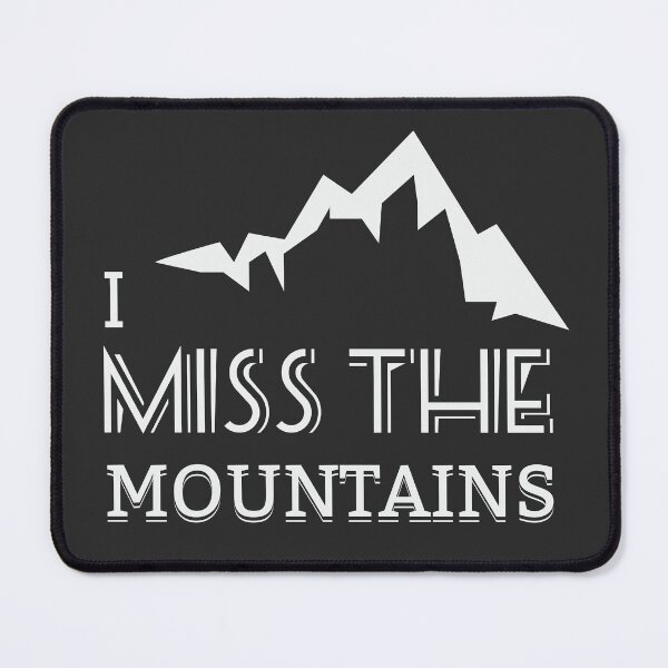 Item preview,  I Miss The Mountains #2 designed and sold by byebyesally.