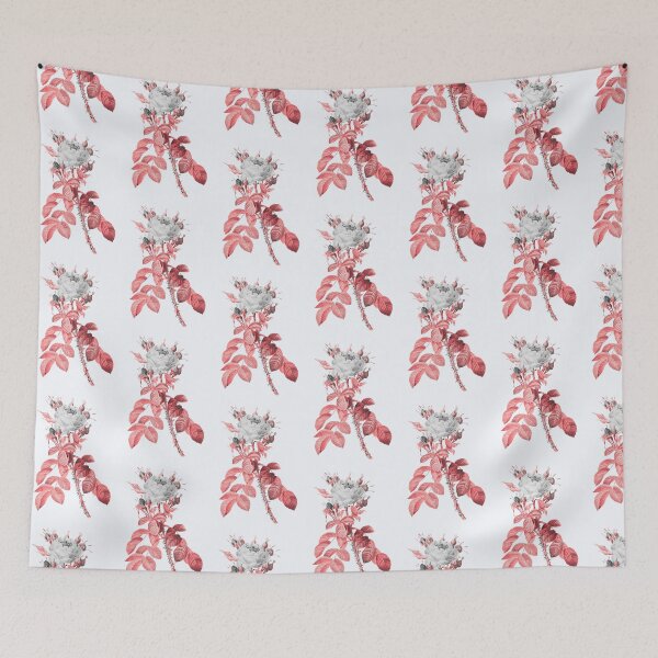 Item preview, Rosa Bifera Macrocarpa Flower, Alternative Illustration - Red Rose designed and sold by DaphneKstudio .
