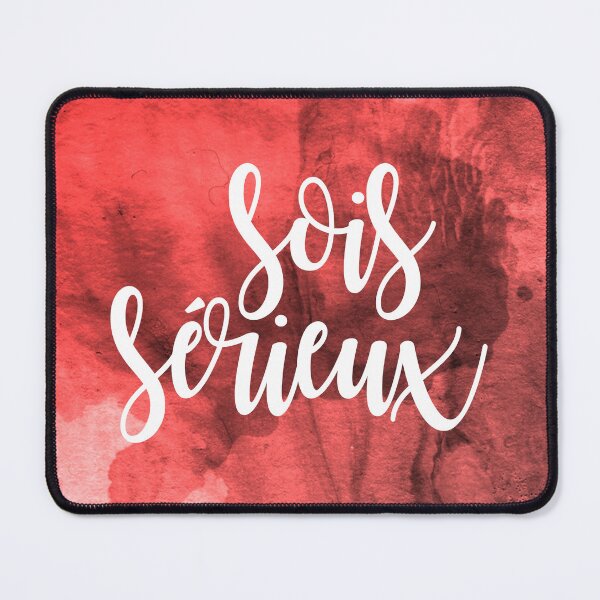 Item preview, Sois Sérieux (2) designed and sold by byebyesally.