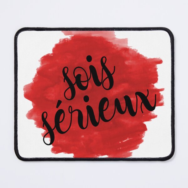 Item preview, Sois Sérieux (3) designed and sold by byebyesally.