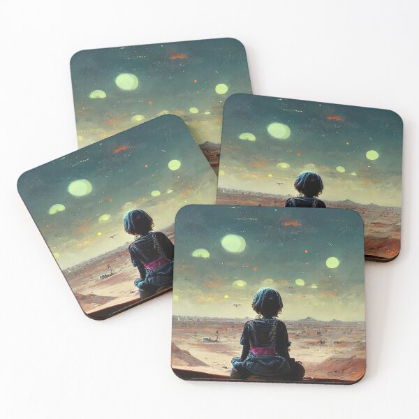 Item preview, Star Girl Stargazing designed and sold by 2Piglets.