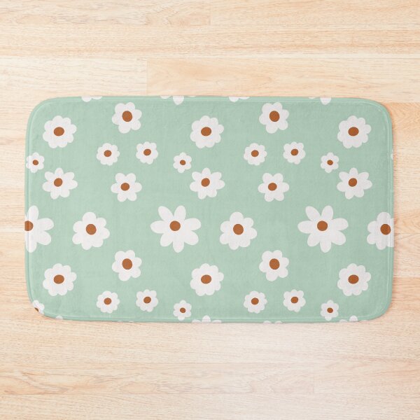 Item preview,  white floral pattern designed and sold by AI ART Studio.