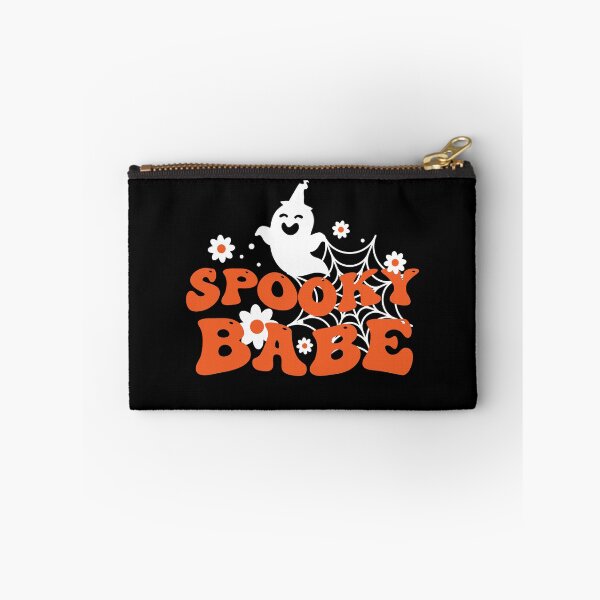 Item preview, Spooky Babe Groovy Halloween Floral Ghost designed and sold by Sasikharn.